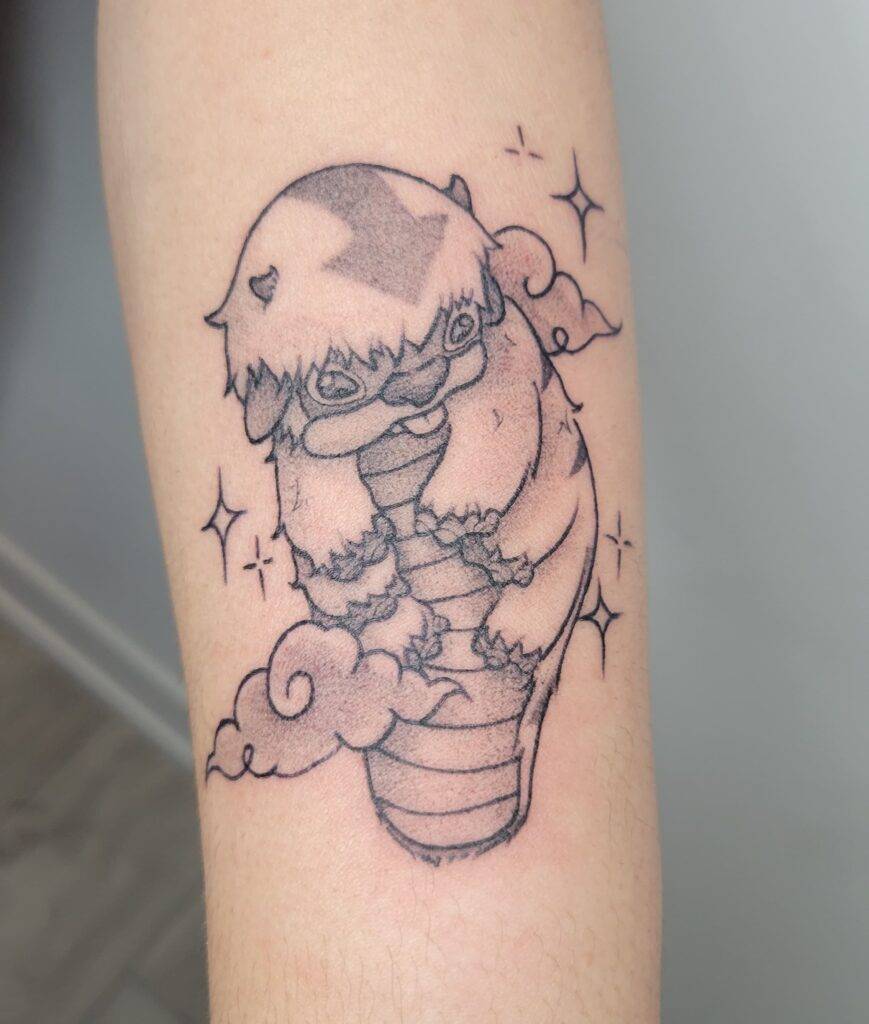 avatar anime tattoo