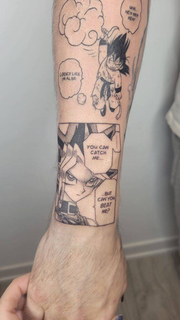 anime tattoo artist