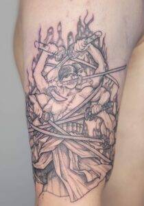 Setting Sail with One Piece Tattoos: A Modern Tribute to Adventure