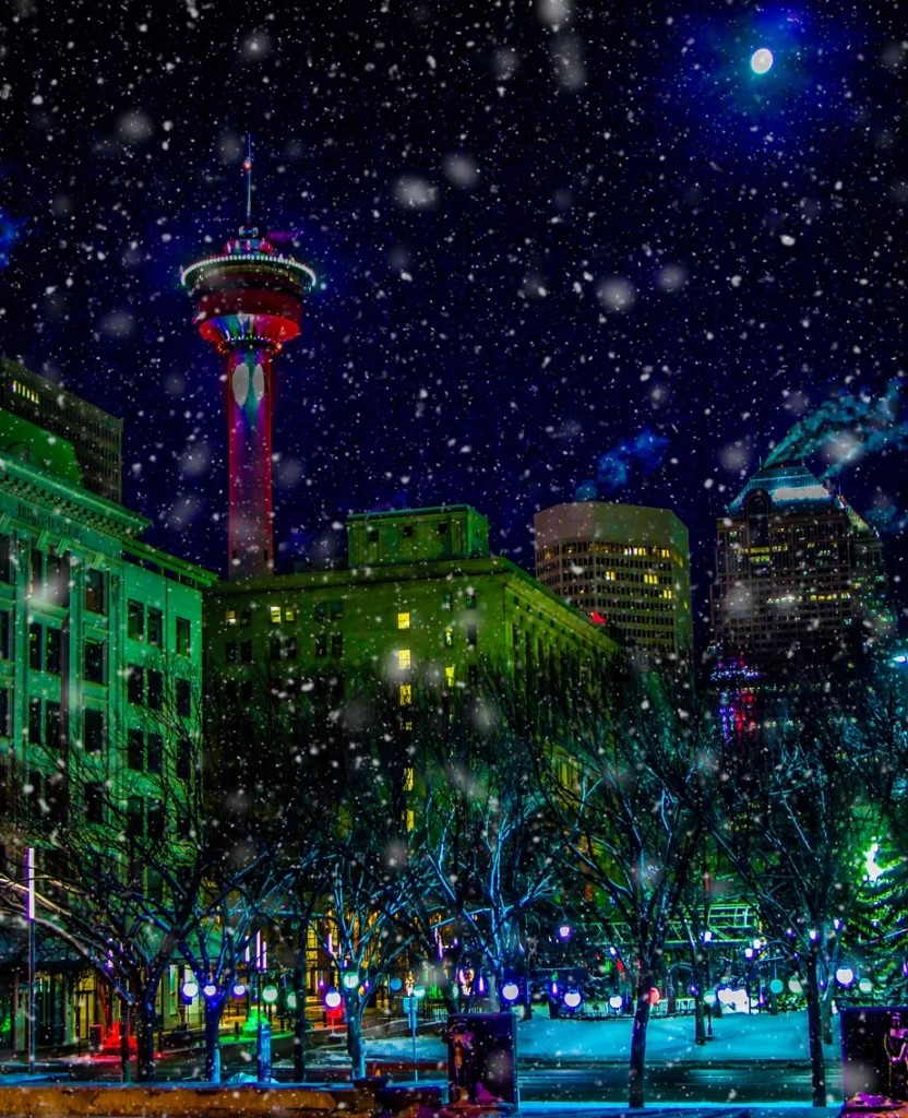 downtown Calgary new year resolution tattoos