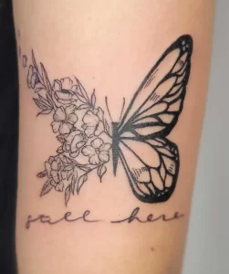 12 Butterfly Birth Flower Tattoo Ideas (Meaningful & Custom Designs)