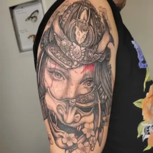 Tattoo Gallery 1 japanese samurai hannya mask half sleeve tattoo calgary angeloop ink.jpg scaled e1779356809753